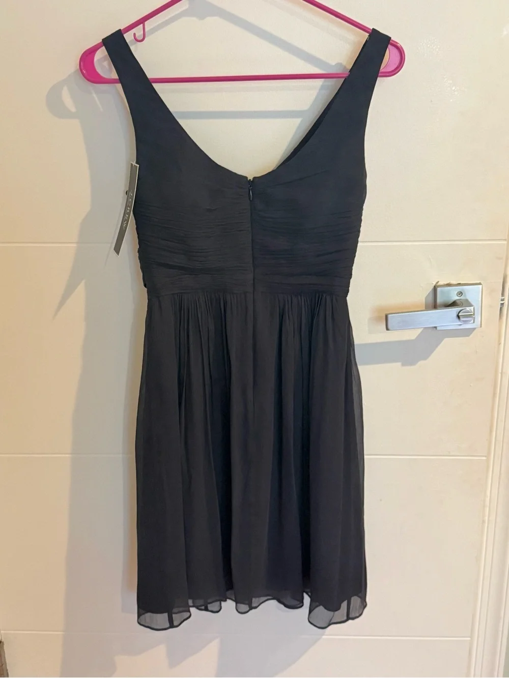 J. Crew Petite Sleeveless Silk Dress
